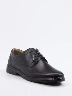 Josef Seibel – Derby-Schnürschuh aus Kalbleder Schwarz