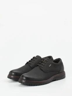 Josef Seibel – Derby-Schnürschuh aus Nubukleder schwarz