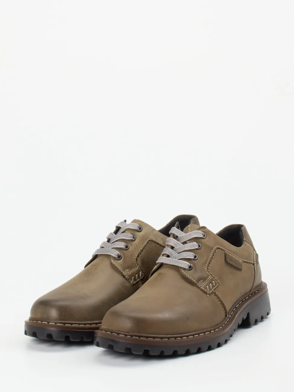 Josef Seibel – Derby-Schnürschuh aus Fettleder braun
