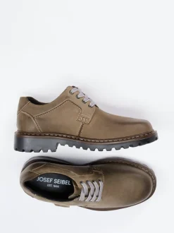 Josef Seibel – Derby-Schnürschuh aus Fettleder braun