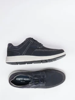 Josef Seibel – Halbschuh aus Nubukleder Dunkelblau