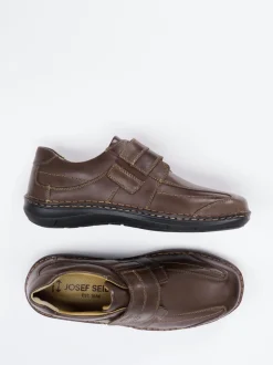 Josef Seibel – Klett-Halbschuh aus Kalbleder braun