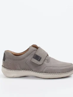 Josef Seibel – Klettslipper aus Nubukleder grau