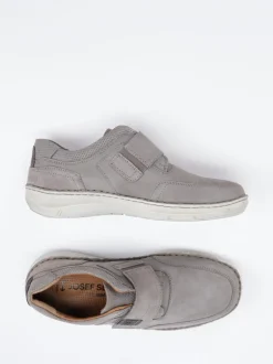 Josef Seibel – Klettslipper aus Nubukleder grau