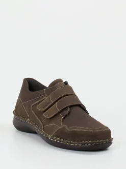Josef Seibel – Klettslipper aus Nubukleder in Braun