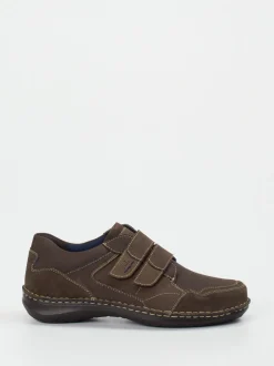 Josef Seibel – Klettslipper aus Nubukleder in Braun