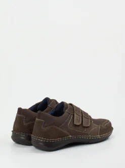 Josef Seibel – Klettslipper aus Nubukleder in Braun