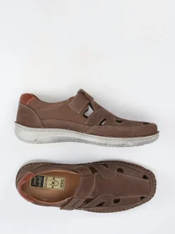 Josef Seibel – Klettslipper aus Nubukleder braun
