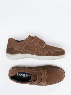Josef Seibel – Klettslipper aus Nubukleder braun