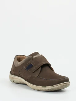 Josef Seibel – Klettslipper aus Nubukleder Mittelbraun