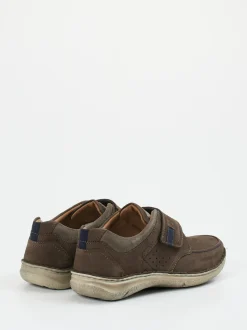 Josef Seibel – Klettslipper aus Nubukleder Mittelbraun