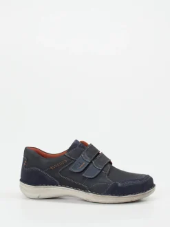 Josef Seibel – Klettslipper aus Nubukleder Dunkelblau