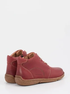 Josef Seibel – Komfort-Boots aus Kalbleder Dunkelrot