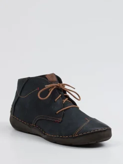 Josef Seibel – Komfort-Boots aus Nubukleder Dunkelblau