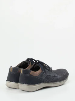 Josef Seibel – Komfort-Halbschuh aus Nubukleder Blau