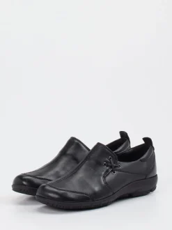 Josef Seibel – Komfort-Slipper aus Kalbleder schwarz