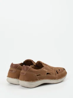 Josef Seibel – Komfort-Slipper aus Nubukleder Braun