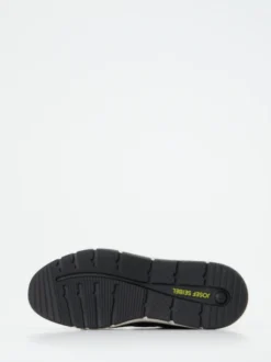 Josef Seibel – Komfort-Sneaker aus Mesh und Nubukleder blau