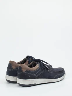 Josef Seibel – Komfort-Sneaker aus Nubukleder Dunkelblau