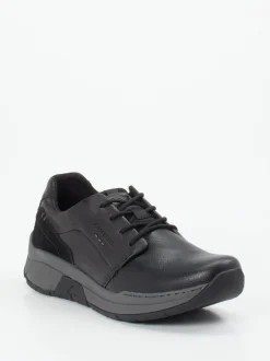 Josef Seibel – Komfort-Sneaker aus Kalbleder schwarz