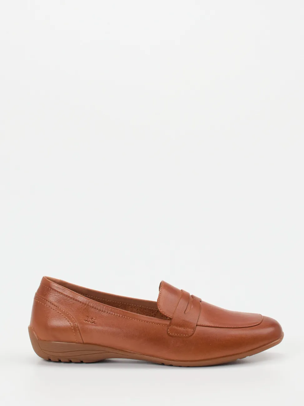 Josef Seibel – Loafer aus Kalbleder cognacbraun