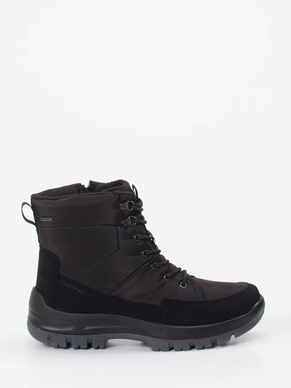 Josef Seibel – Outdoor-Boots aus Textil schwarz