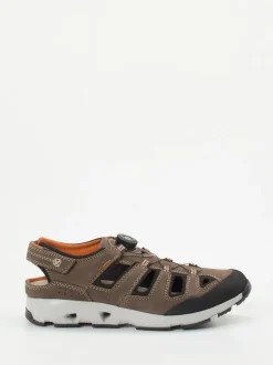 Josef Seibel – Outdoorsandalen aus Nubukleder braun