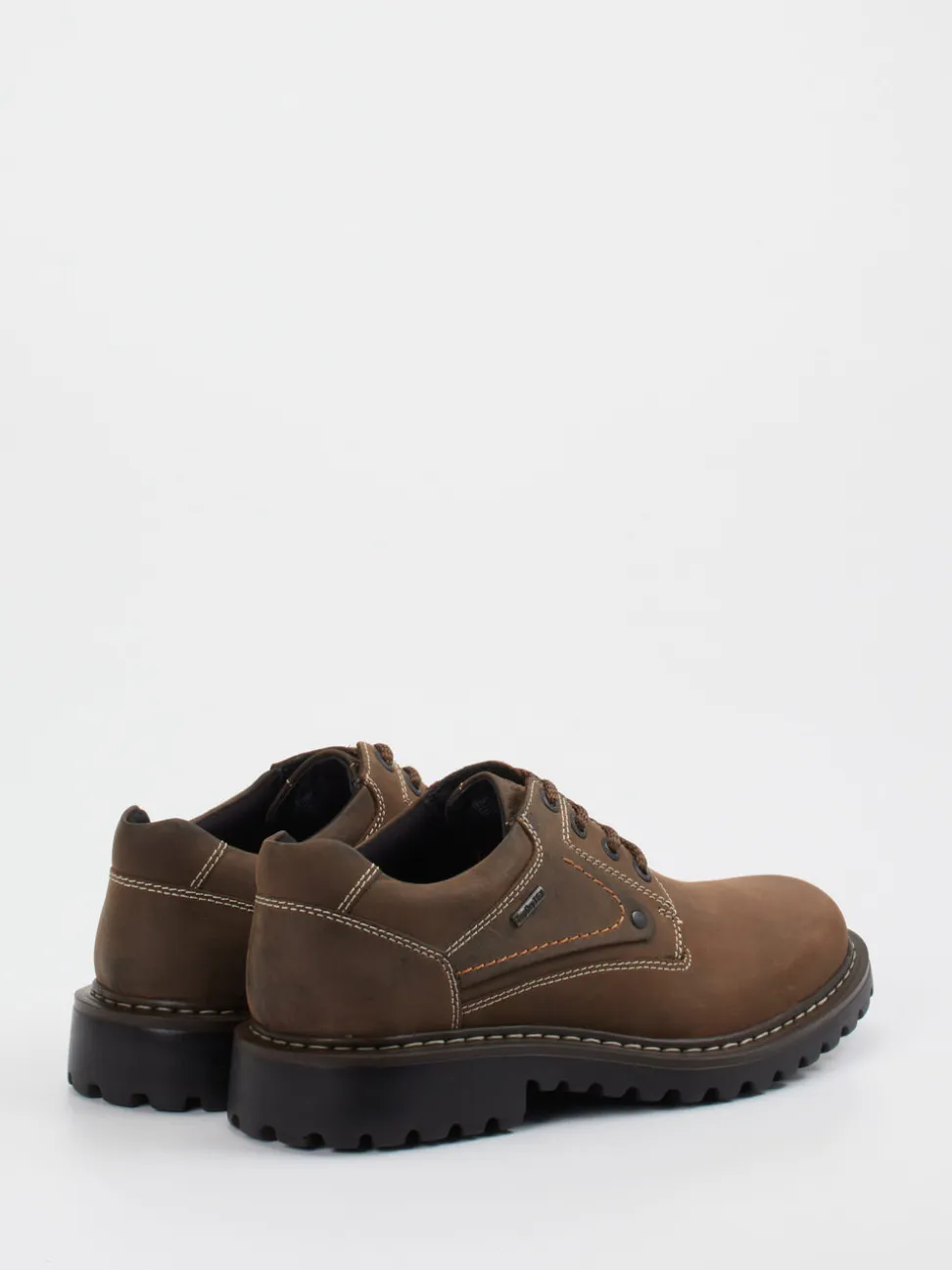 Josef Seibel – Outdoor-Schnürschuh aus Nubuk-Kalbleder braun