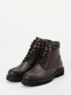 Josef Seibel – Schnürboots aus Kalbleder dunkelbraun