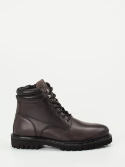 Josef Seibel – Schnürboots aus Kalbleder dunkelbraun