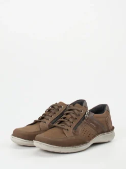 Josef Seibel – Schnürschuh aus Nubukleder braun