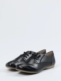 Josef Seibel – Schnürschuh aus Lammleder Schwarz