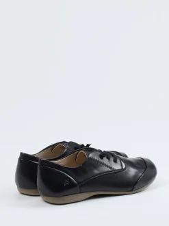 Josef Seibel – Schnürschuh aus Lammleder Schwarz