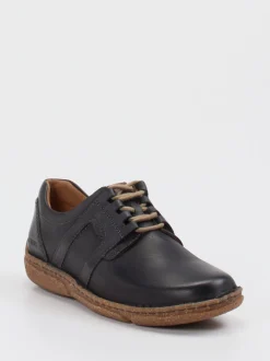 Josef Seibel – Schnürschuh aus Kalbleder anthrazitgrau