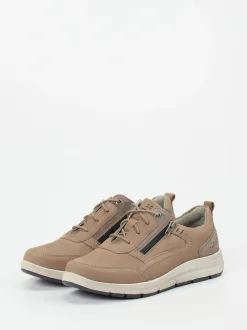 Josef Seibel – Schnürschuh aus Nubukleder Taupe