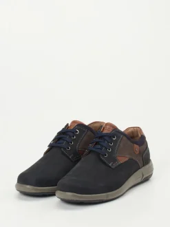 Josef Seibel – Schnürschuh aus Nubukleder Blau