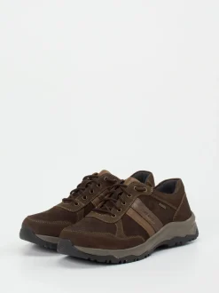 Josef Seibel – Schnürschuh aus Nubukleder braun