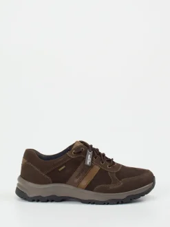 Josef Seibel – Schnürschuh aus Nubukleder braun