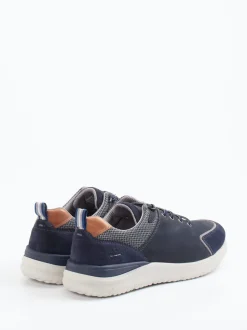 Josef Seibel – Schnürschuhe aus Nubukleder Dunkelblau