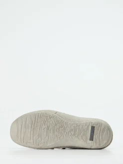 Josef Seibel – Schnürschuhe aus geprägtem Leder blau