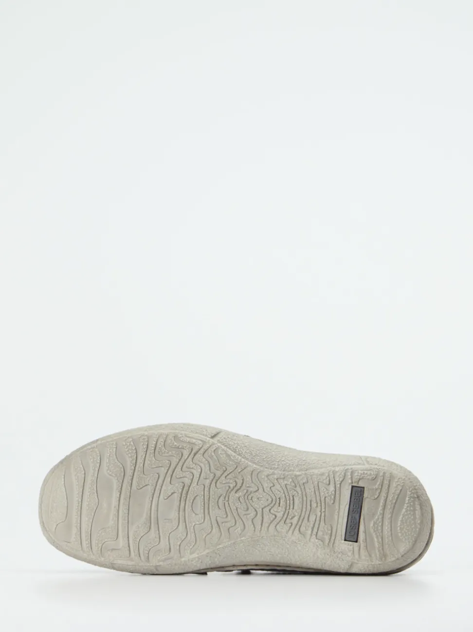 Josef Seibel – Schnürschuhe aus geprägtem Leder blau