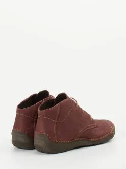 Josef Seibel – Schnürschuhe aus Nubukleder rostbraun