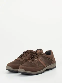 Josef Seibel – Schnürschuhe aus Nubukleder braun