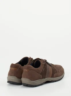 Josef Seibel – Schnürschuhe aus Nubukleder braun