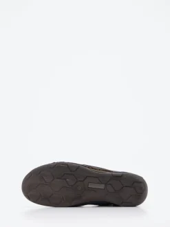 Josef Seibel – Schnürstiefelette aus Nubukleder Blau