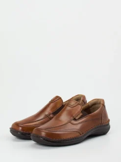 Josef Seibel – Slip-On aus Kalbleder cognacfarben