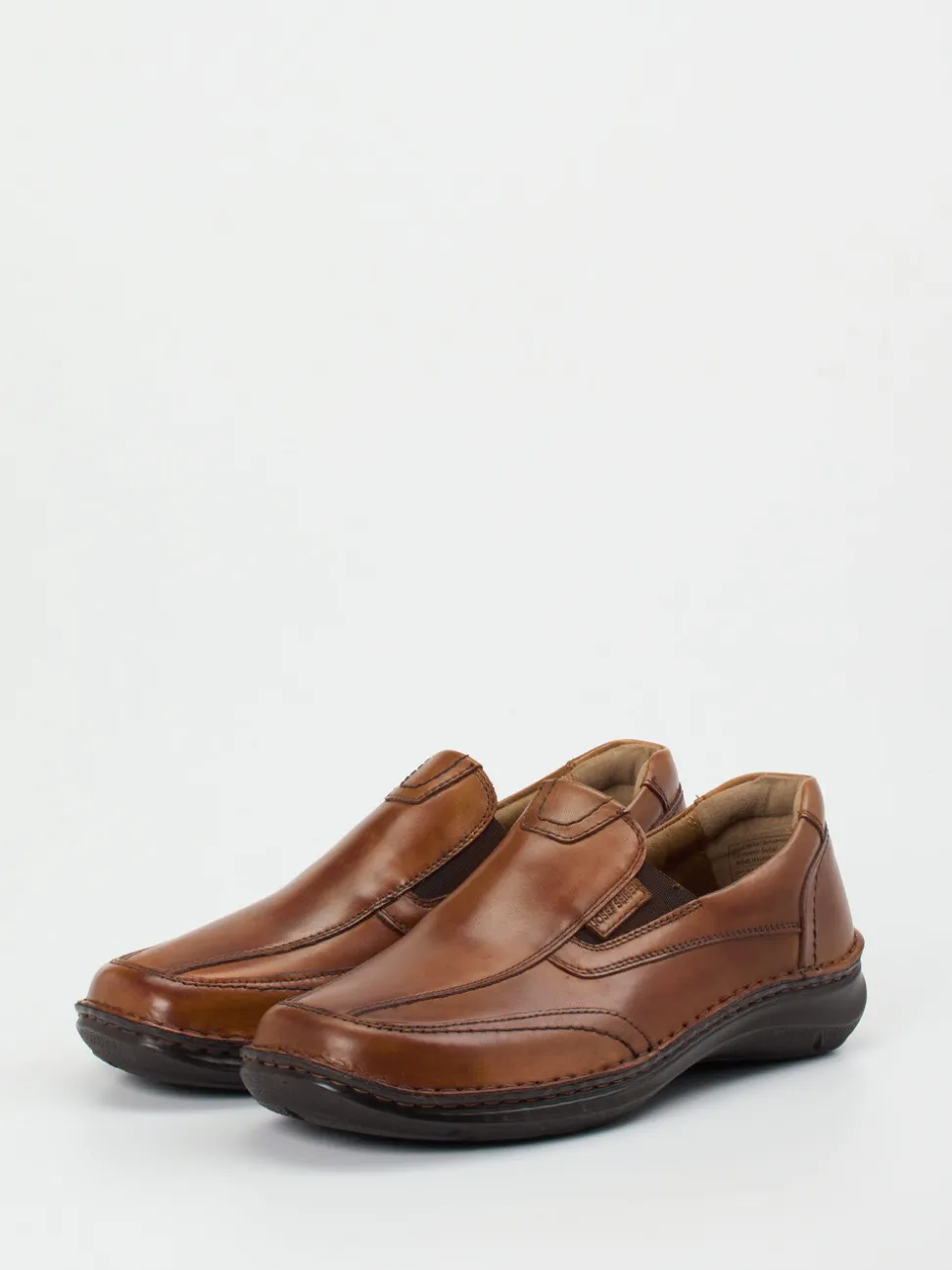 Josef Seibel – Slip-On aus Kalbleder cognacfarben