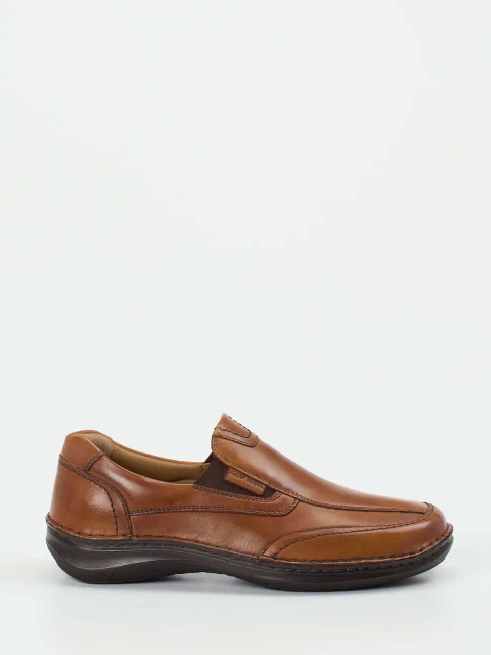 Josef Seibel – Slip-On aus Kalbleder cognacfarben