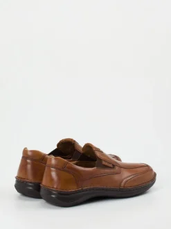 Josef Seibel – Slip-On aus Kalbleder cognacfarben