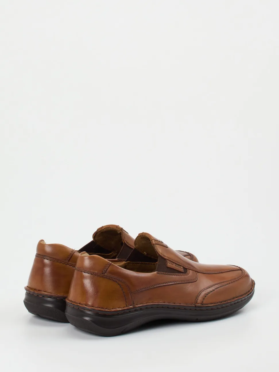Josef Seibel – Slip-On aus Kalbleder cognacfarben